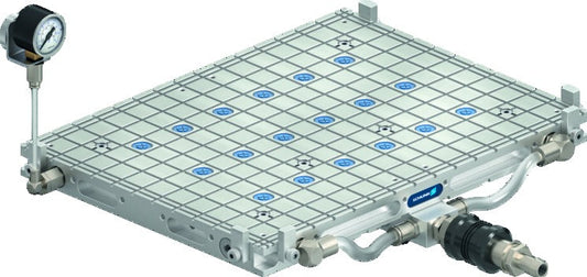 SCHUNK Planos Vacuum table 600 mm X 400  mmX 28 mm (WITH FRICTION ISLANDS)