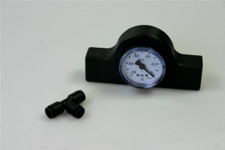 Manometer for smart and RAL vacuum tables with 6mm hose