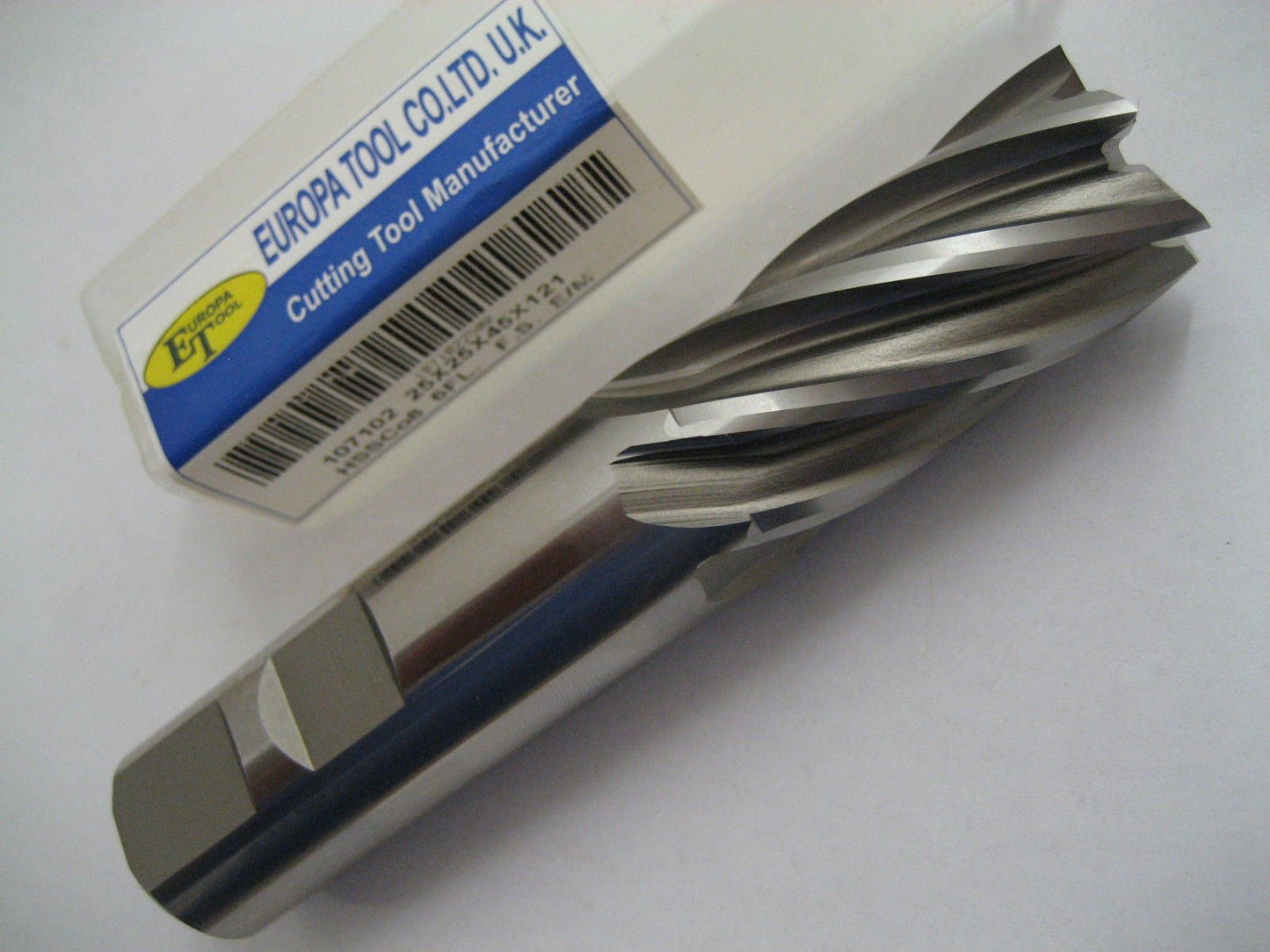 25mm HSSCo8 6 Fluted Cobalt End Mill